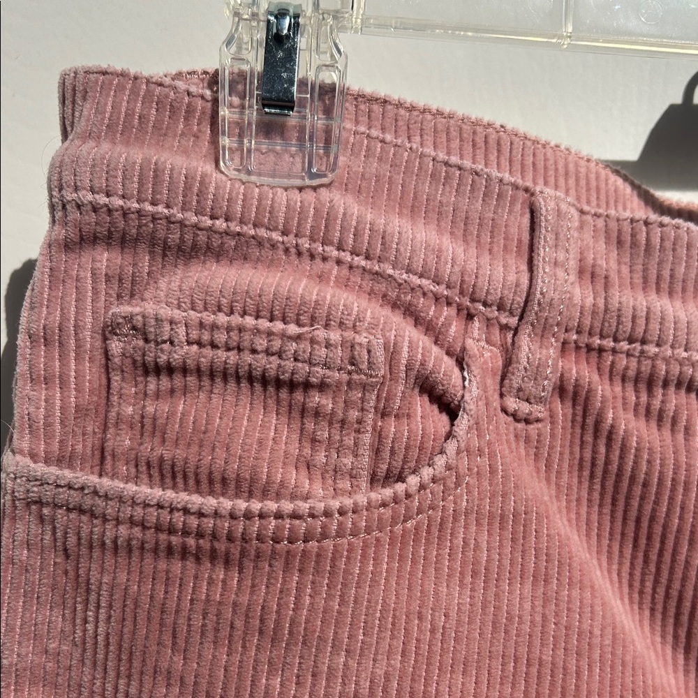 LOFT Women's Pink Corduroy Jeans Sz 12 Raw Hem Like New! - Picture 8 of 12